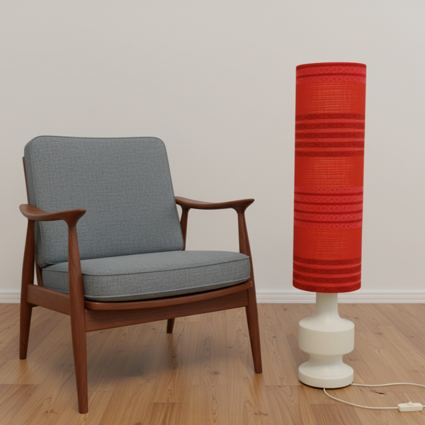 מנורת רצפה, שלושה מצבי הדלקה, וינטג' גרמני, MCM, Doria Leuchten