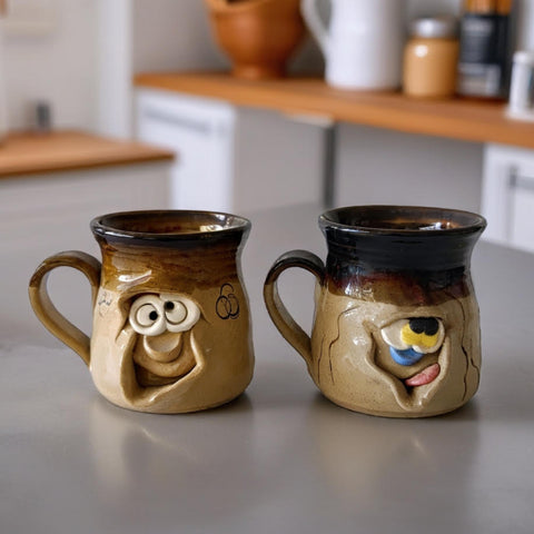 Ugly Mugs, זוג ספלים, וינטג' אנגלי