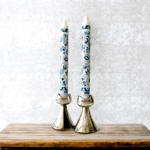 זוג פמוטים מעוצבים, Silver Plated, סטודיו הדני, ירושלים