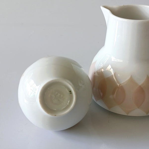 סט כלי פורצלן, וינטג' גרמני, Rosenthal, עיצוב Björn Wiinblad