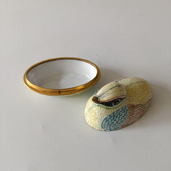 קופסא , Trinket Box, מתכת ואמייל, וינטג'