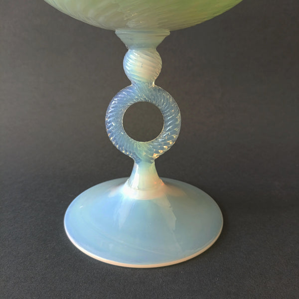מציאה נדירה, Stelvia Glass (Empoli, Italy), כלי זכוכית דקורטיבי מדהים
