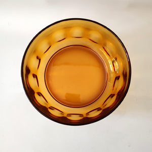 קערת הגשה בצבע דבש ענברי, וינטג' צרפתי, ארקורוק