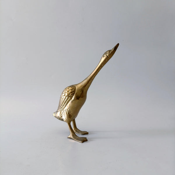 אווזד/ברווז גבוהה מבראס, וינטג'' solid Brass