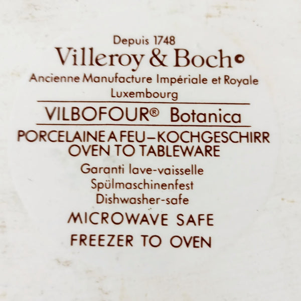 תבנית גדולה (33 ס"מ), בוטניקה, Villeroy&Boch, וינטג'