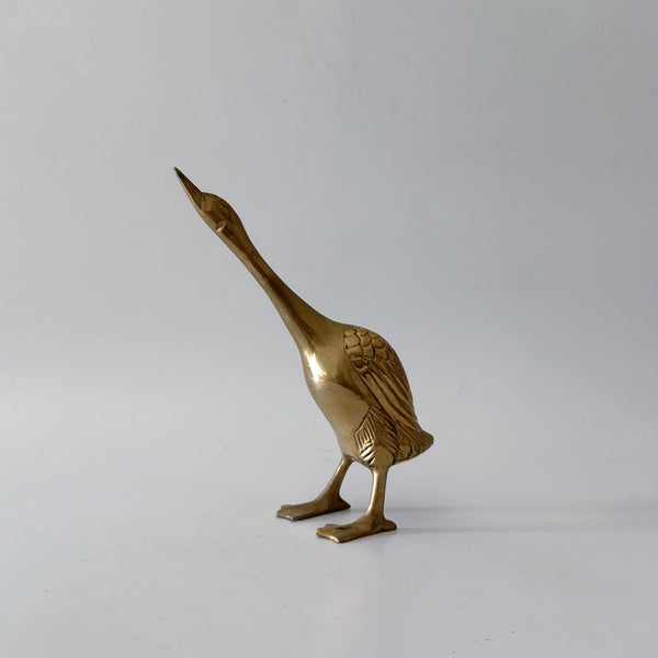אווזד/ברווז גבוהה מבראס, וינטג'' solid Brass