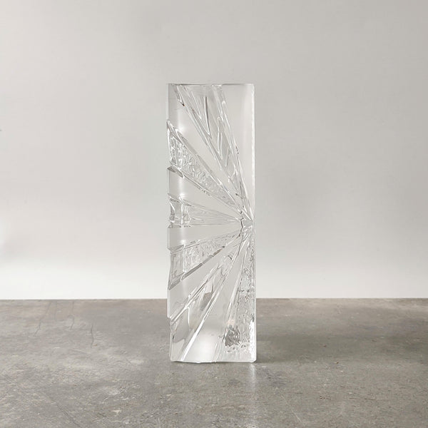 אגרטל זכוכית, וינטג' גרמני, Warmensteinach Glaswerke