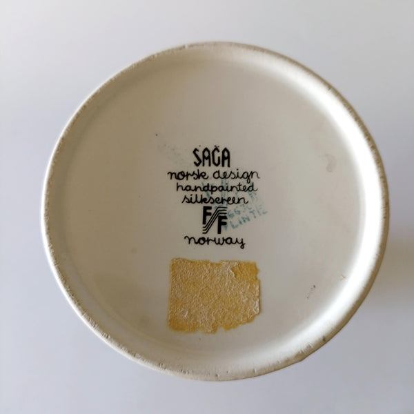 אגרטל מהמם, MCM, וינטג' נורווגי, Figgjo, מהסדרה Saga