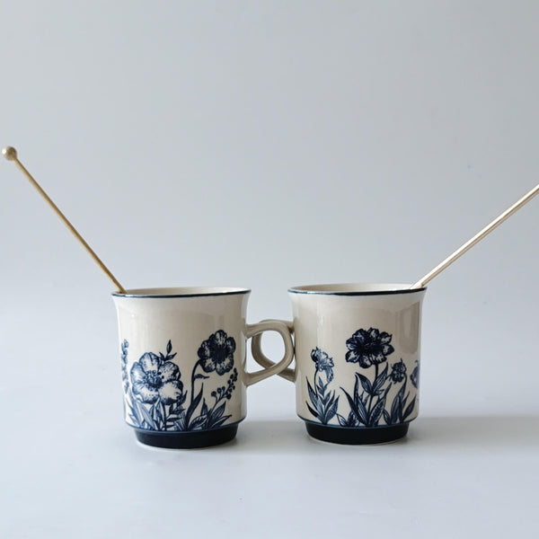 זוג ספלי מאג , וינטג' יפני