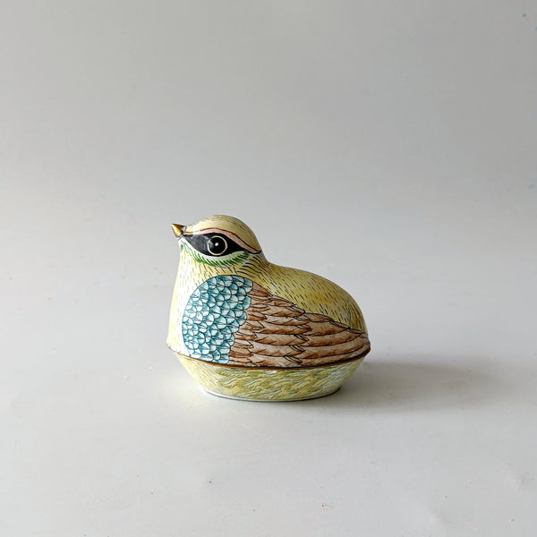 קופסא , Trinket Box, מתכת ואמייל, וינטג'