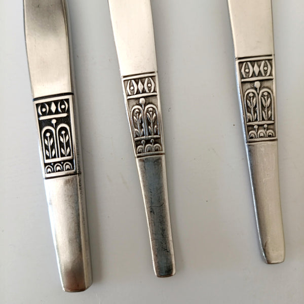 סט סכו"ם ל- 6 אנשים, Reppel Inox, וינטג' צרפתי, חדש, ללא שימוש קודם