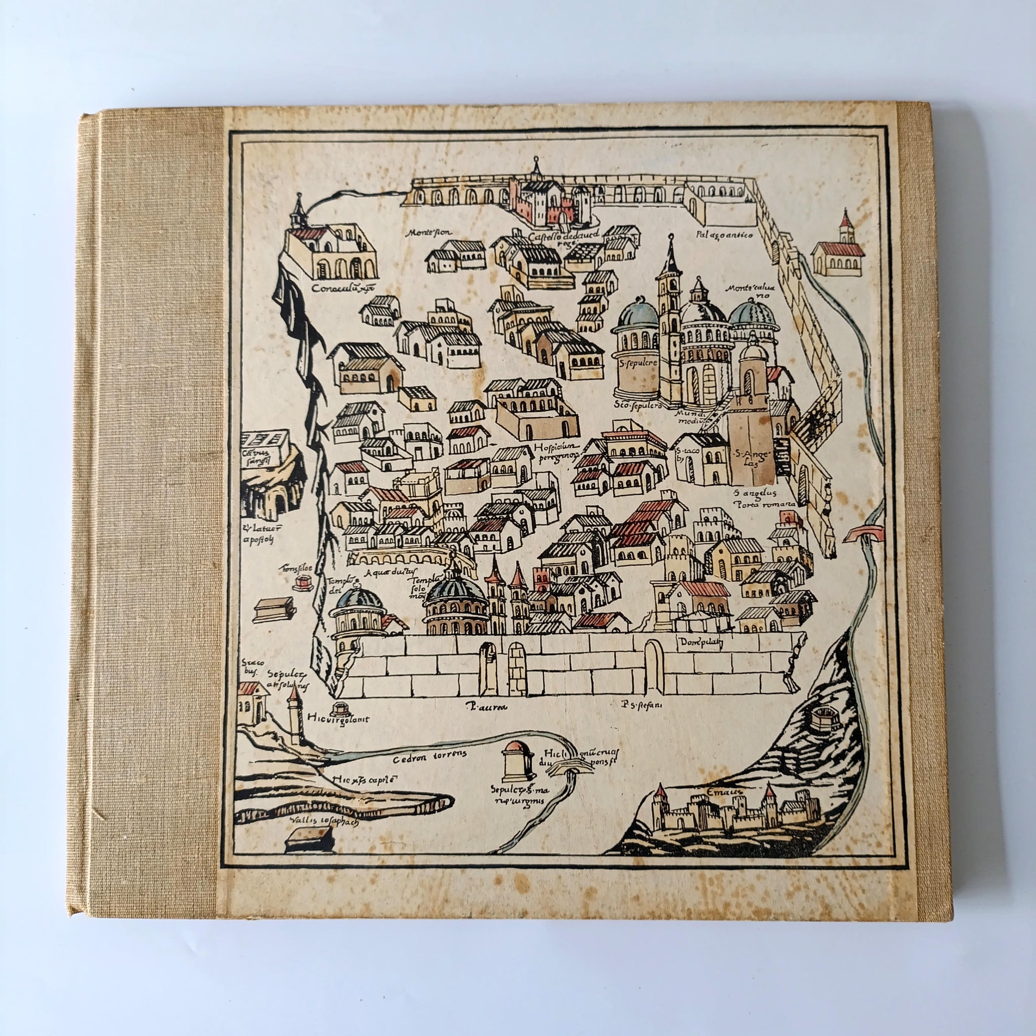 Jerusalem - The Saga Of The Holy City, הודפס בירושלים, 1954