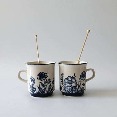 זוג ספלי מאג , וינטג' יפני