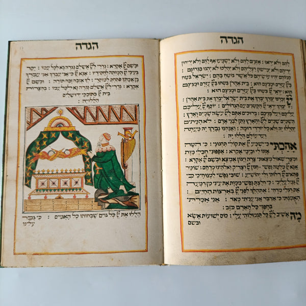 הגדת ברסלאו, הגדה של פסח סגנון אשכנז, מהדורת פקסימיליה, 1984, הוצאת טורנובסקי