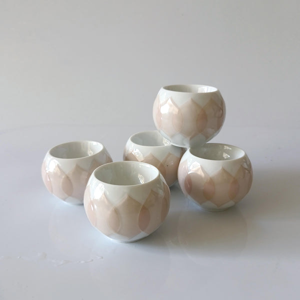 סט כלי פורצלן, וינטג' גרמני, Rosenthal, עיצוב Björn Wiinblad