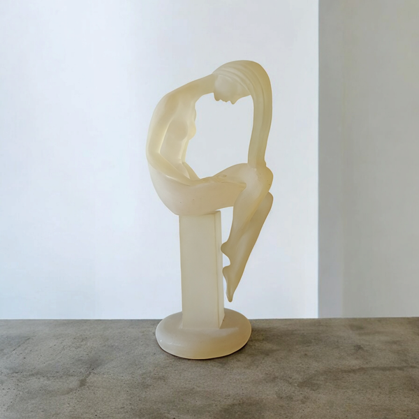 Crystalite Nude Figure - וינטג' אמריקאי, 1970