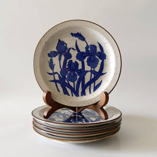 צלחות למנה ראשונה, וינטג' יפני, Stonware