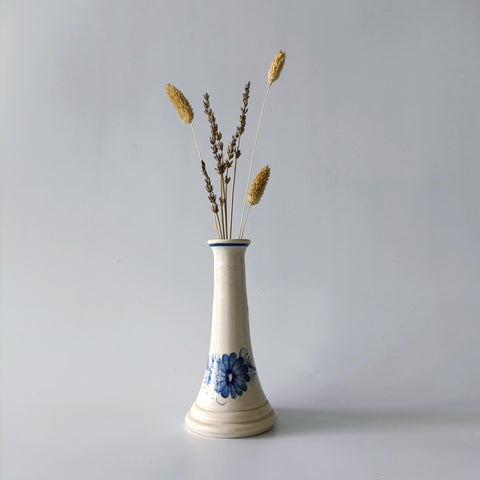 Bud Vase, פמוט, קרמיקה, ציור יד, וינטג'