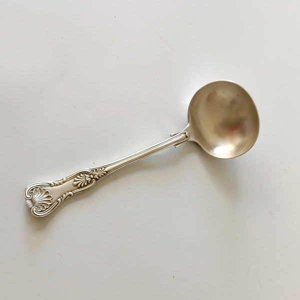 מצקת מהודרת בסגנון אר נובו, וינטג'  שוויצרי' Silver Plated