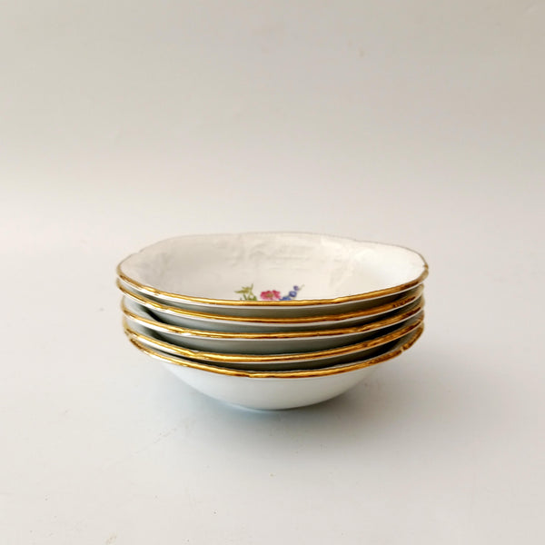 5 קעריות לקינוחים, וינטג' גרמני של רוזנטל - Rosenthal