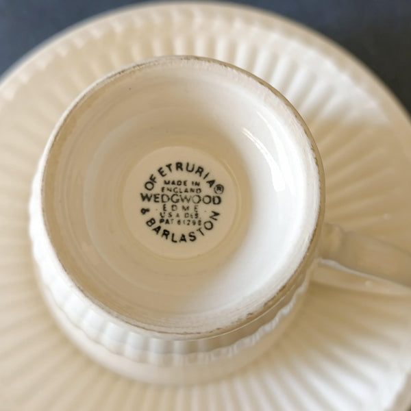 5 ספלים ותחתיות, וינטג' אנגלי, Wedgwood