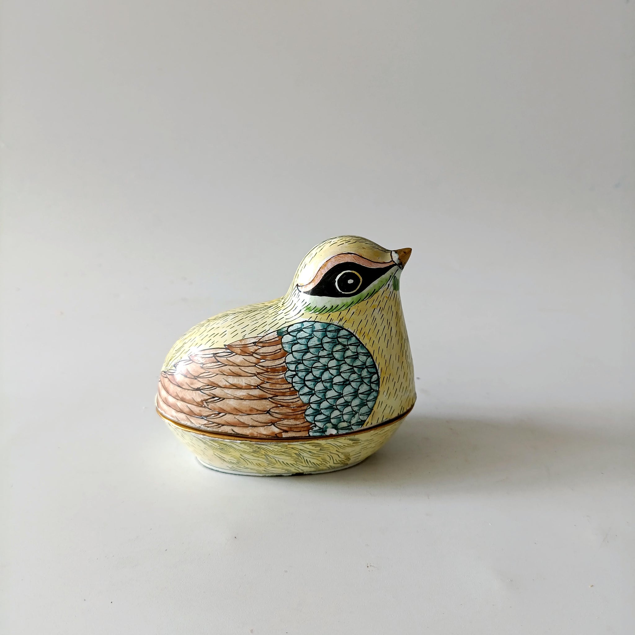 קופסא , Trinket Box, מתכת ואמייל, וינטג'