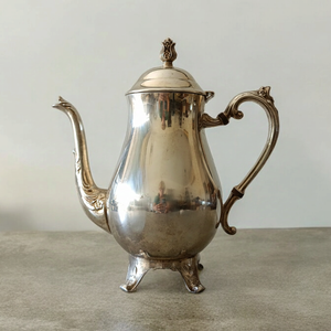 קנקן למשקאות חמים, Silver Plated Tea Pot, וינטג' אמריקאי