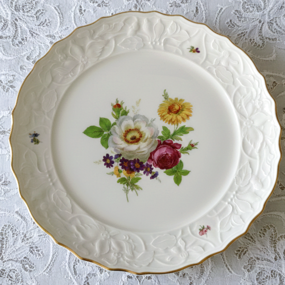 צלחת הגשה מרכזית (קוטר 29.5 ס"מ), נהדרת! וינטג' גרמני, Mitterteich