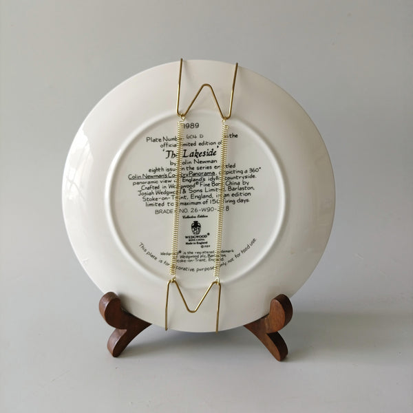 צלחת לתליה, Lakeside - וינטג' אנגלי, Wedgwood