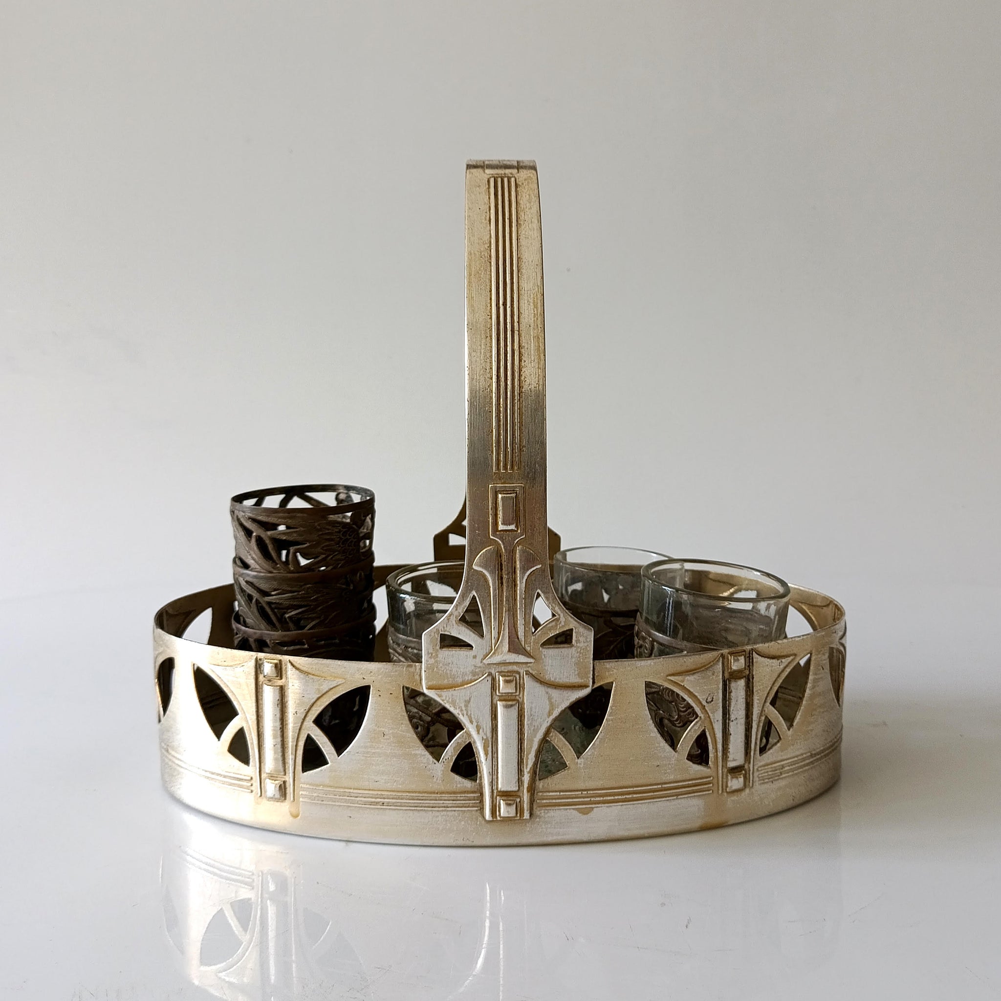 כלי Silver Plated, סגנון אר נובו, WMF גרמניה, שנות העשרים-שלושים