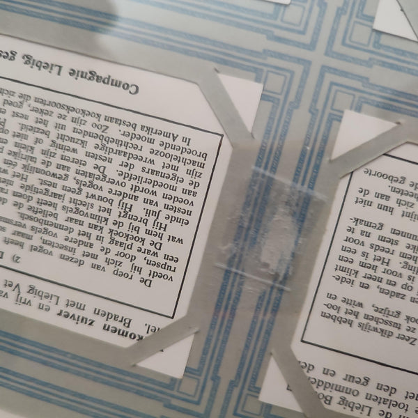 דף למיסגור מס' 2, עם 6 גלויות העולם המופלא, וינטג' פלמי, שנות השישים